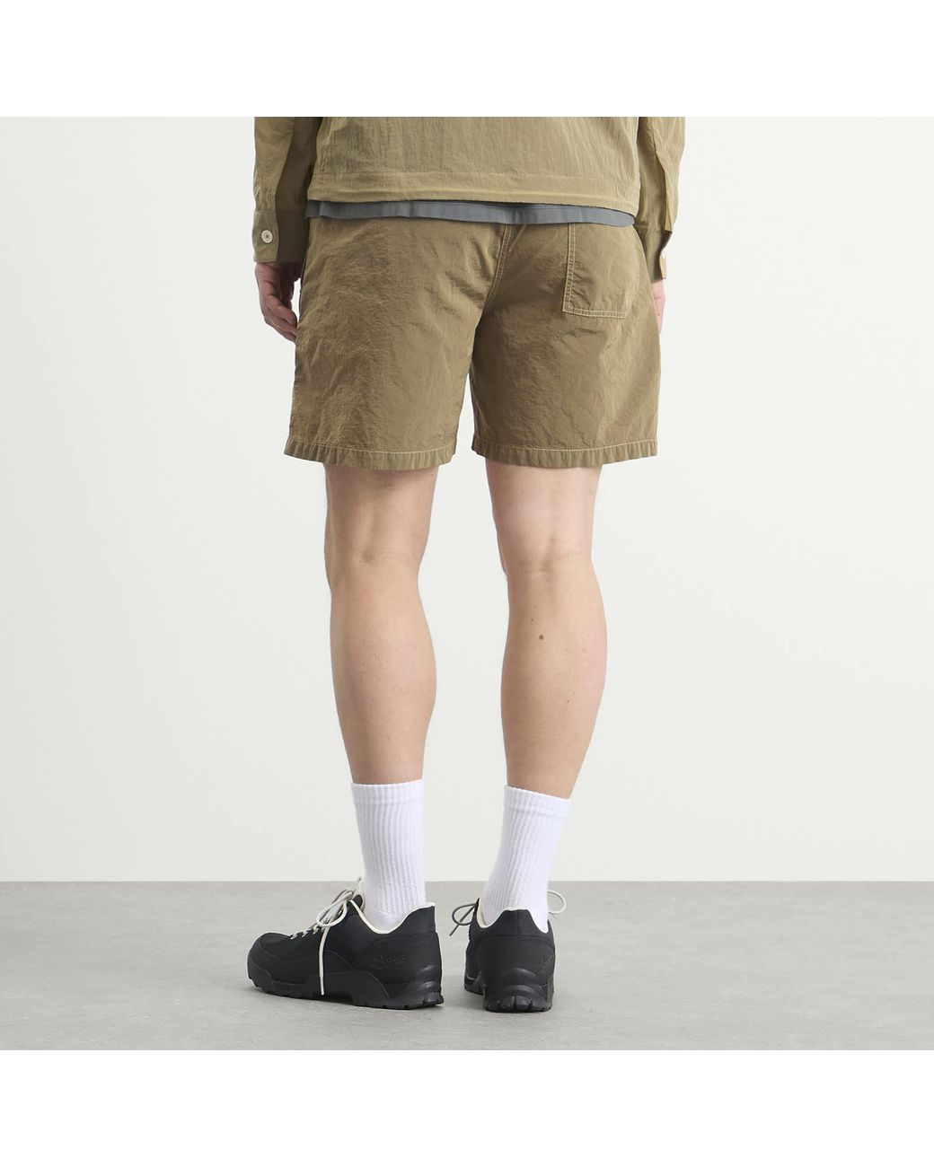 RANRA Keel Canvas Nylon Shorts in Green for Men | Lyst