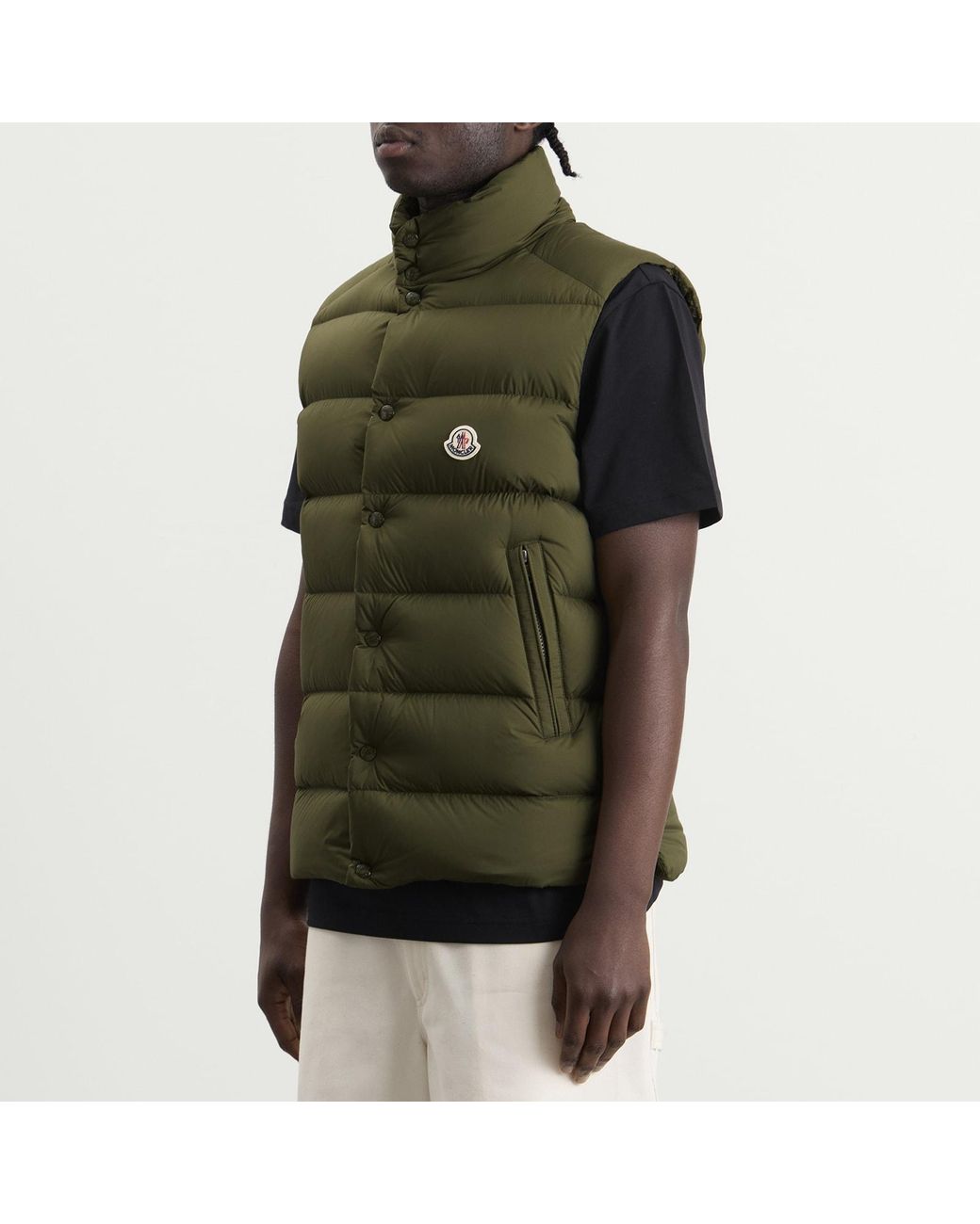 Moncler Green Tibb Vest for men