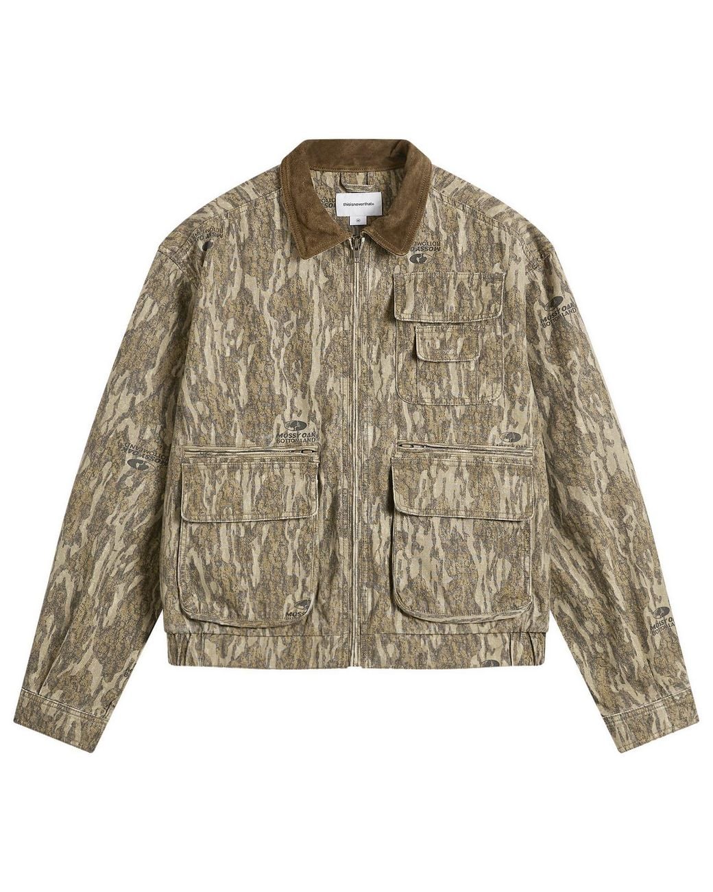 Thisisneverthat Green Utility Field Jacket for men