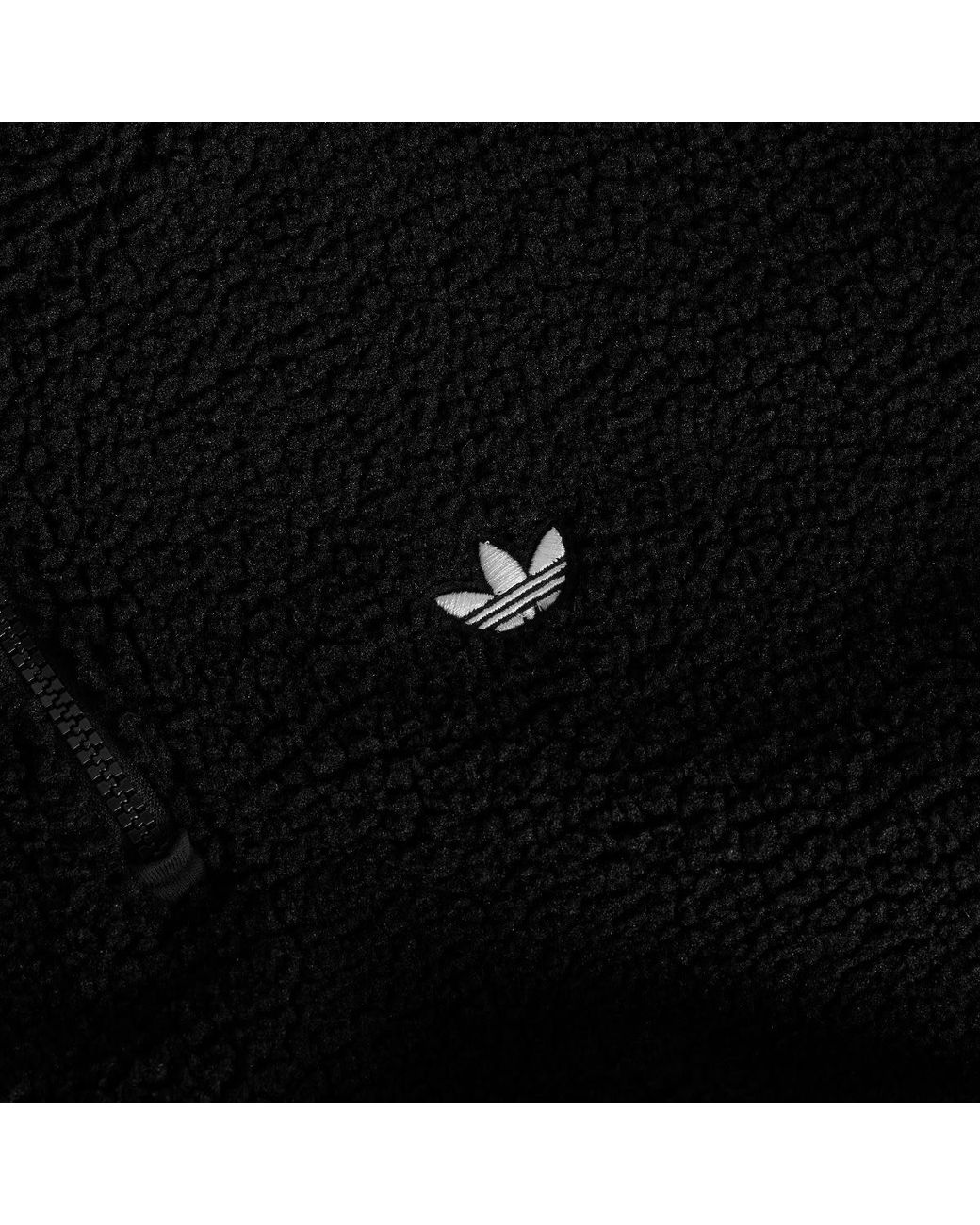 Adidas Black X Jennie Hooded Fleece Jacket