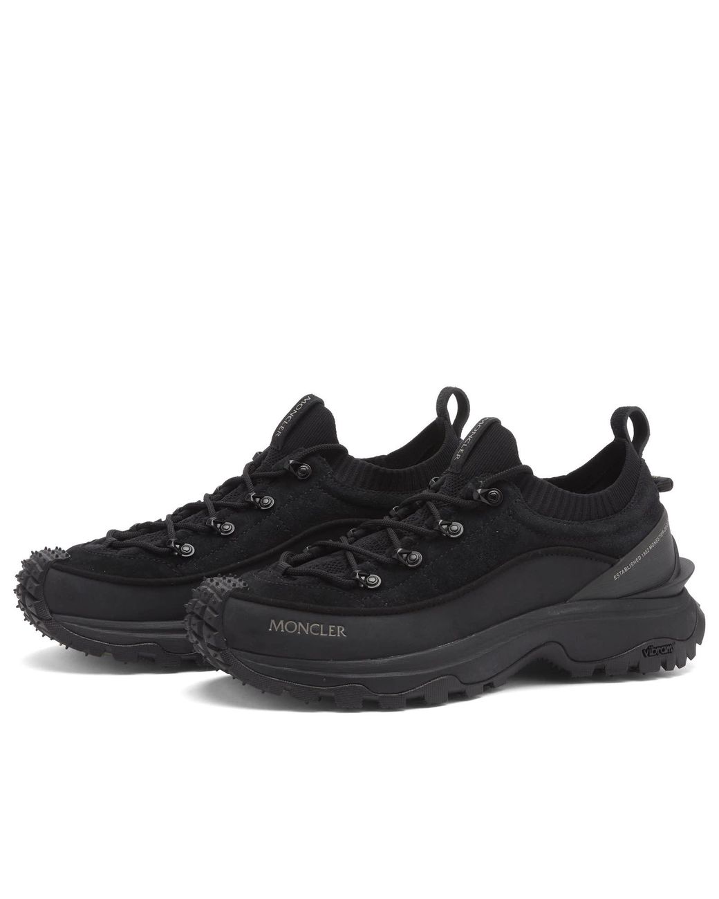 Moncler Black Sneakers for men
