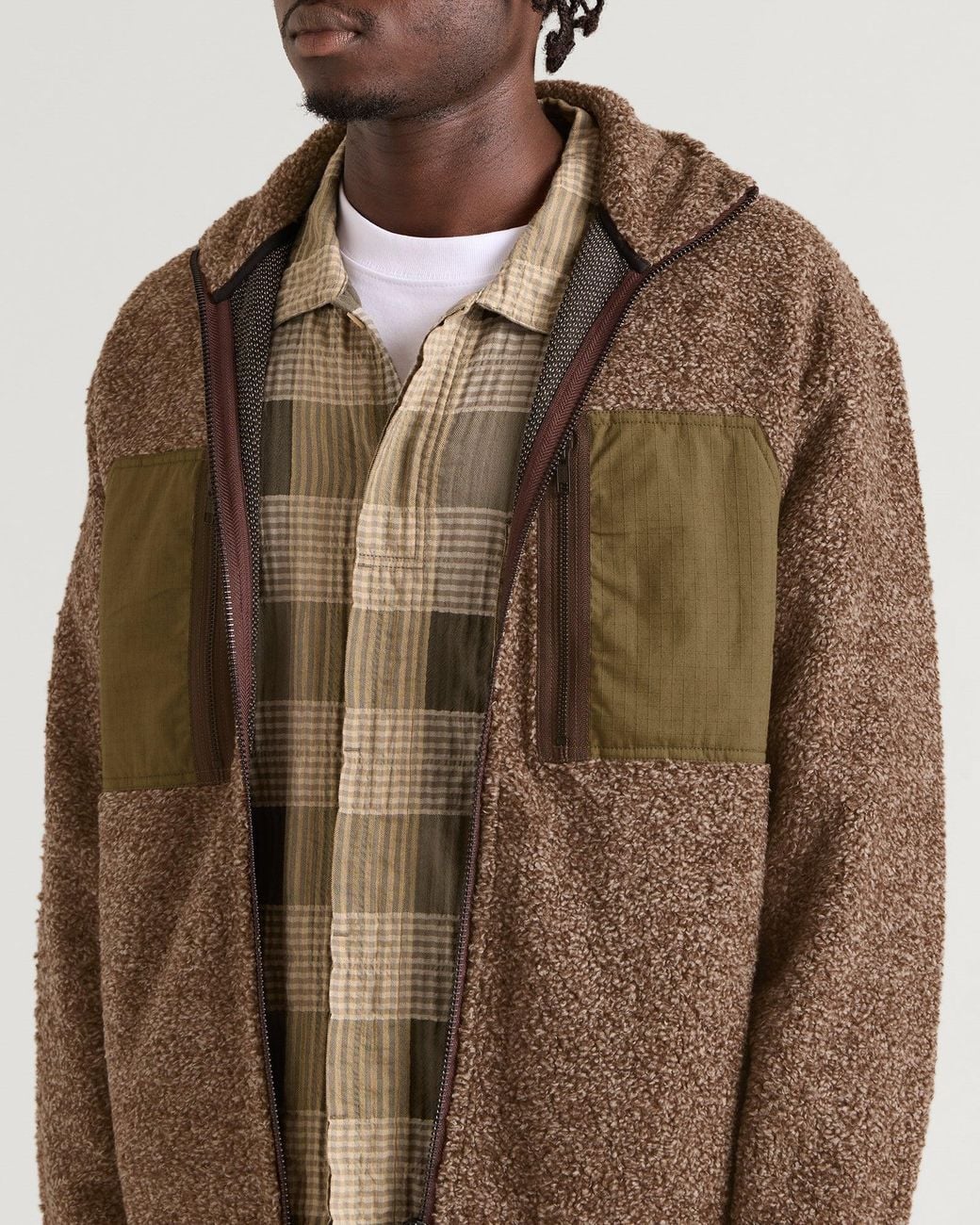 Telemark Nature Cafe Mountain Mountain Fleece Jacket in Brown for Men | Lyst
