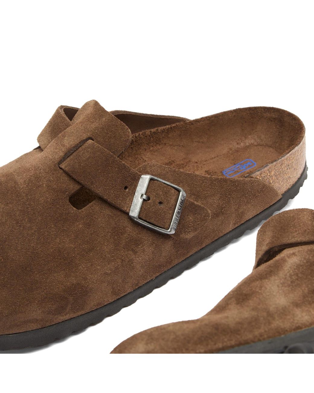 Birkenstock Brown Boston Sfb Clog for men