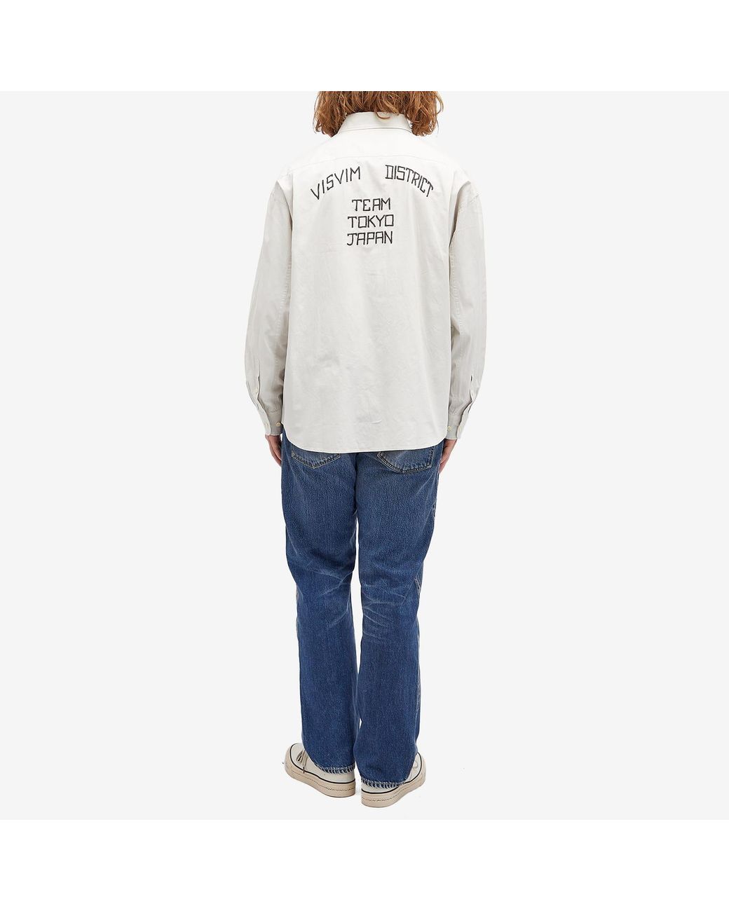 Visvim Steiner Shirt in White for Men | Lyst Visvim Steiner Shirt in White for Men | Lyst