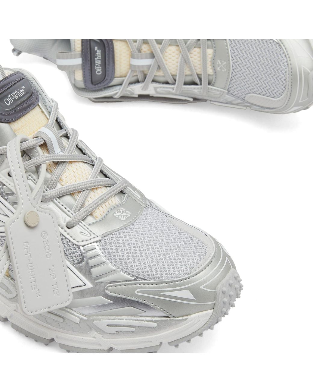 off white track cleats