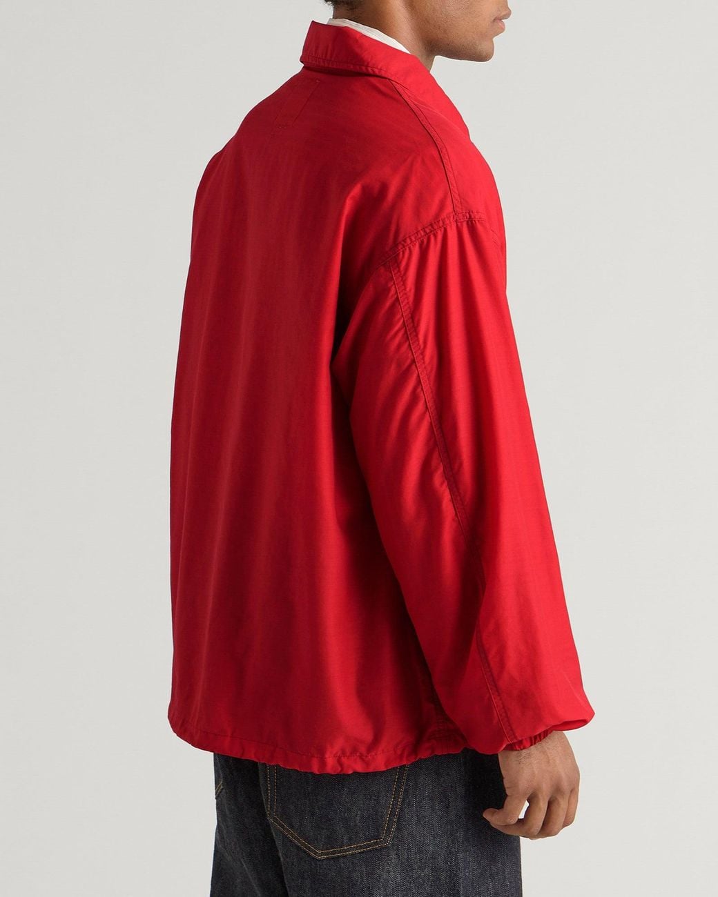 Visvim Red Windfall Coach Jacket for men