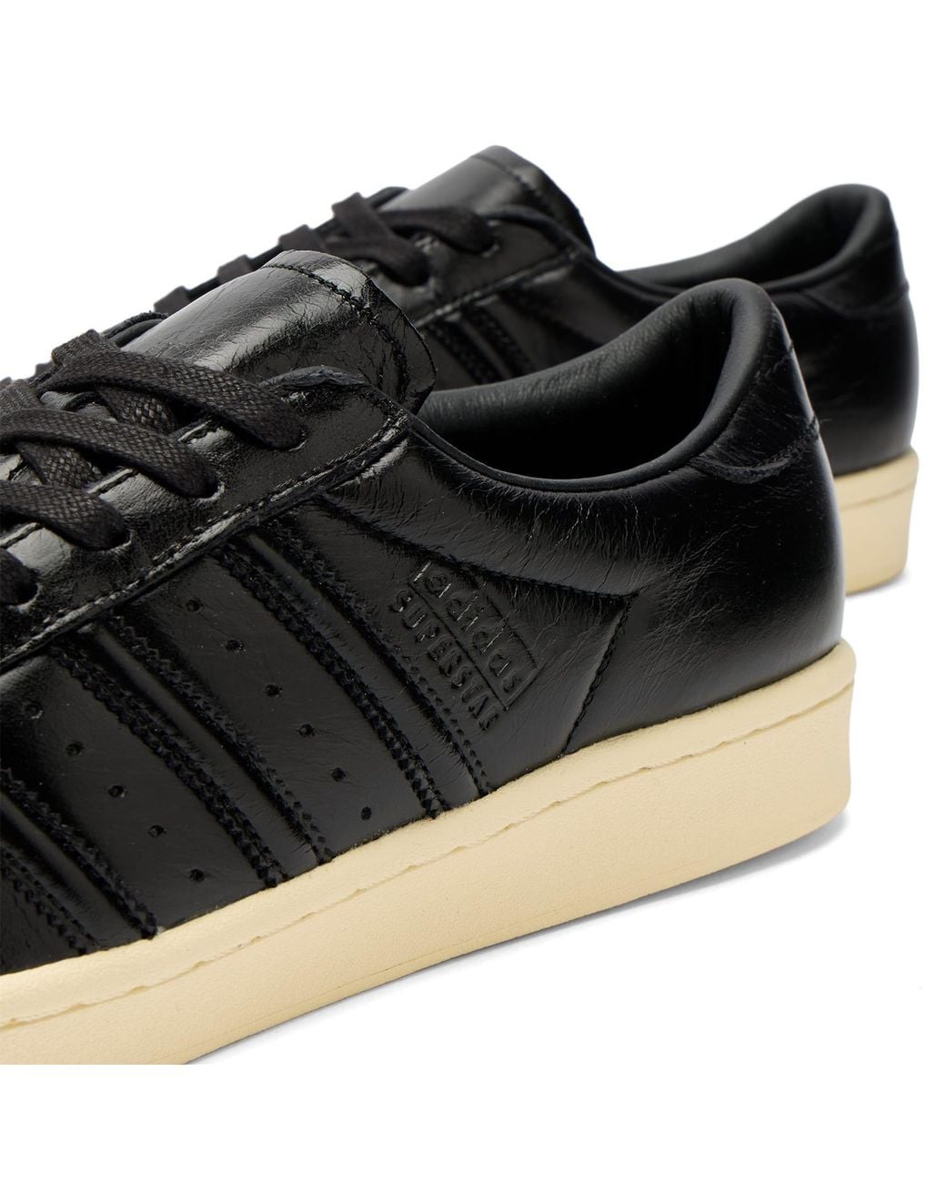 Adidas Black Superstar Vintage Sneaker