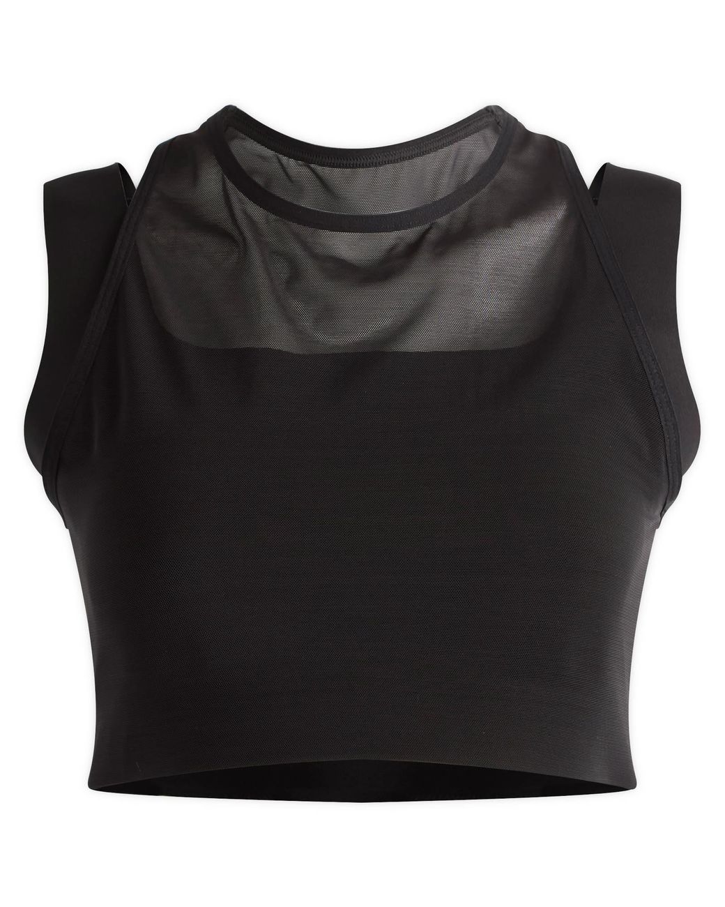 The North Face Black Refina Active Double-Layer Bralette