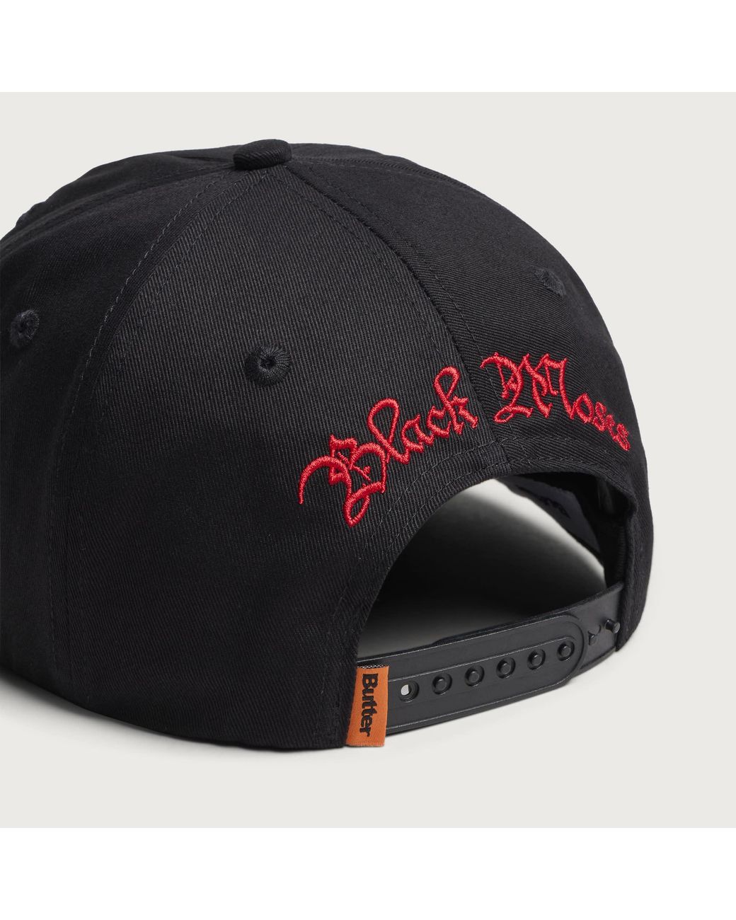 Butter Goods Black Isaac Hayes 5 Panel Cap for men