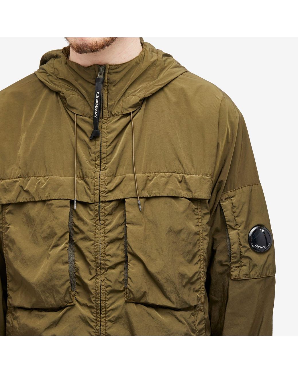 Cp company chrome hooded jacket deals