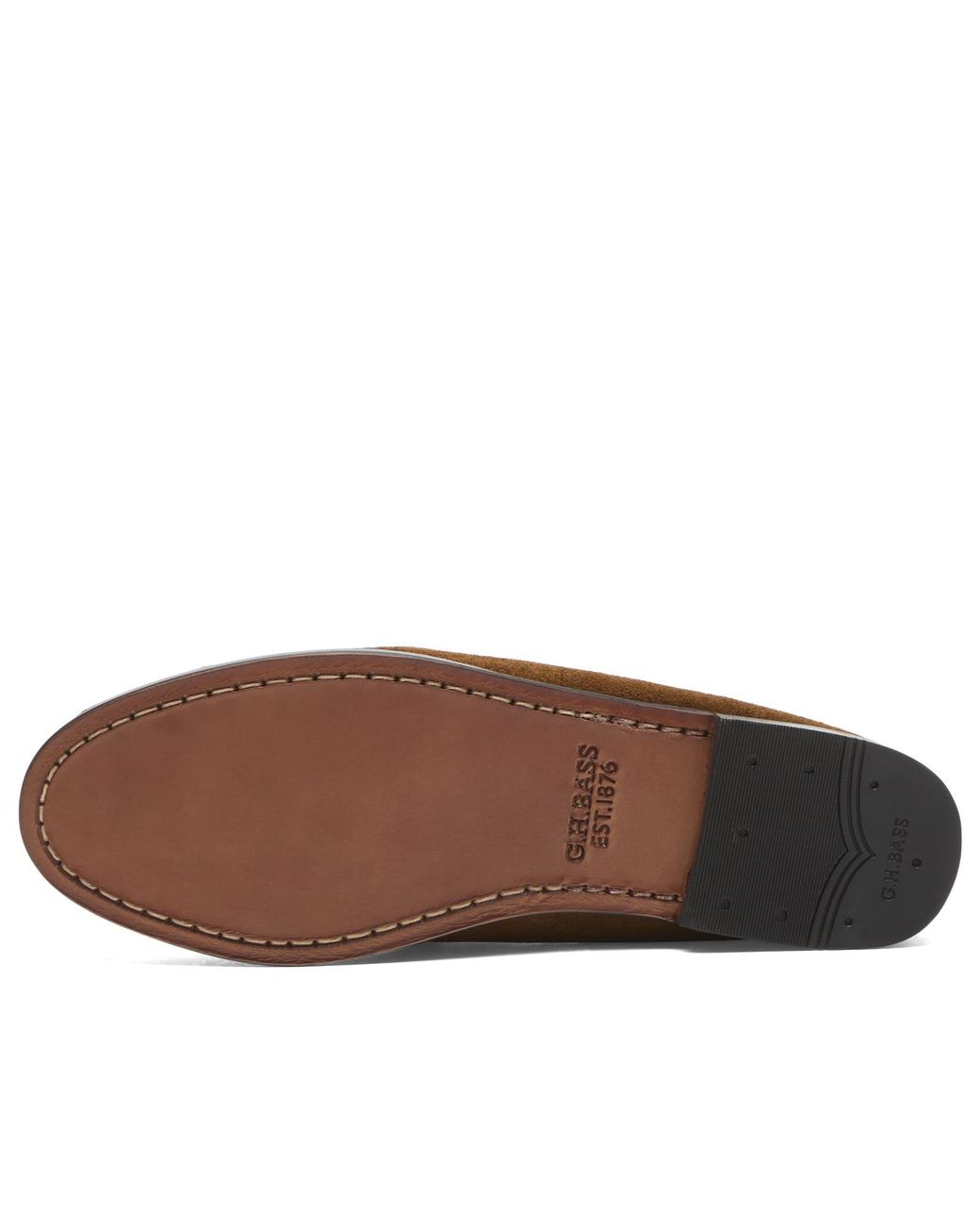 G.H.BASS Brown Weejun Penny Slide