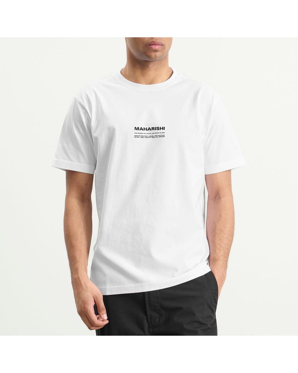 Thar Graphics Maharishi Lu Fang Horse Rider Embroidered T-Shirt in White for Men | Lyst