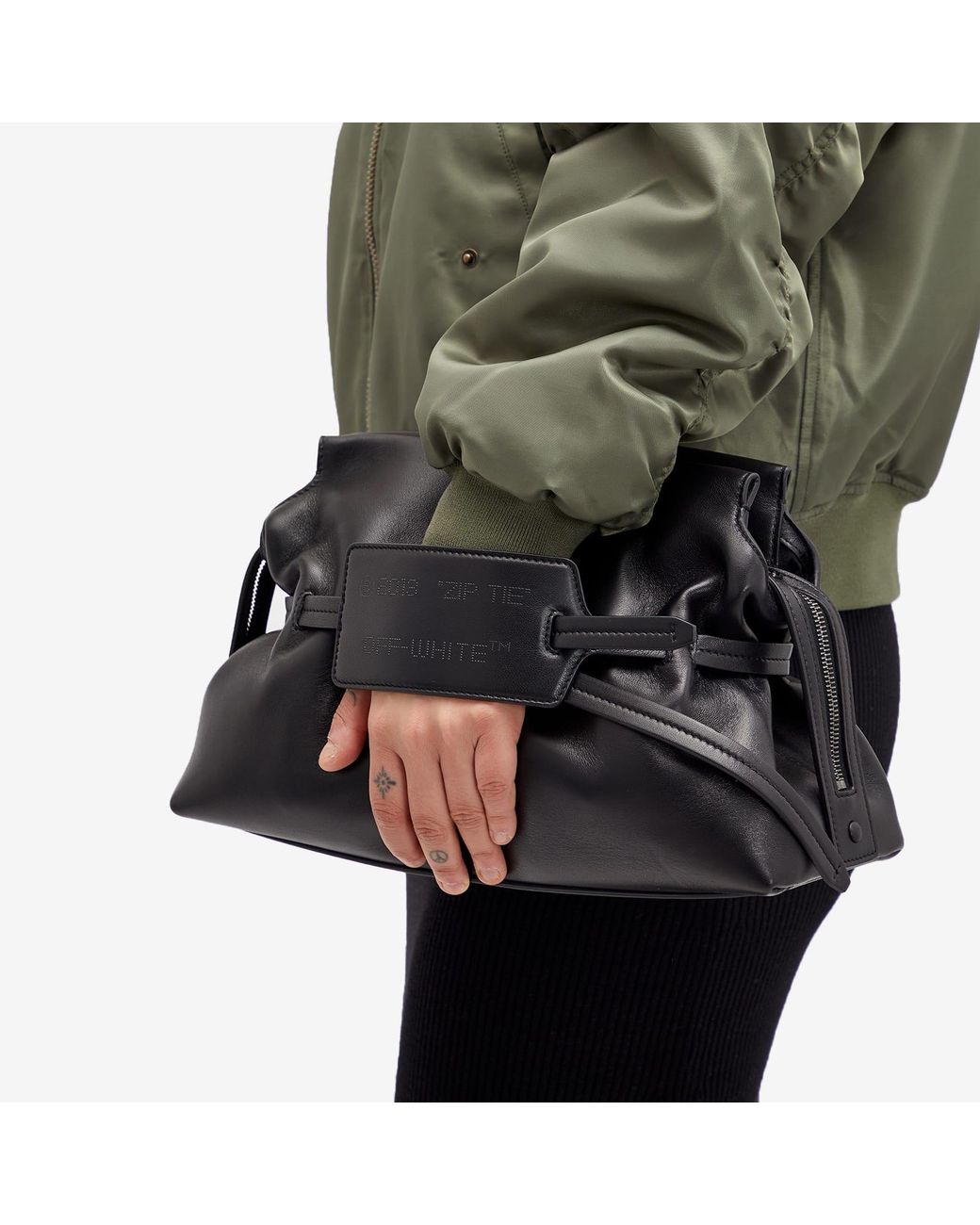 Off white zip bag hotsell