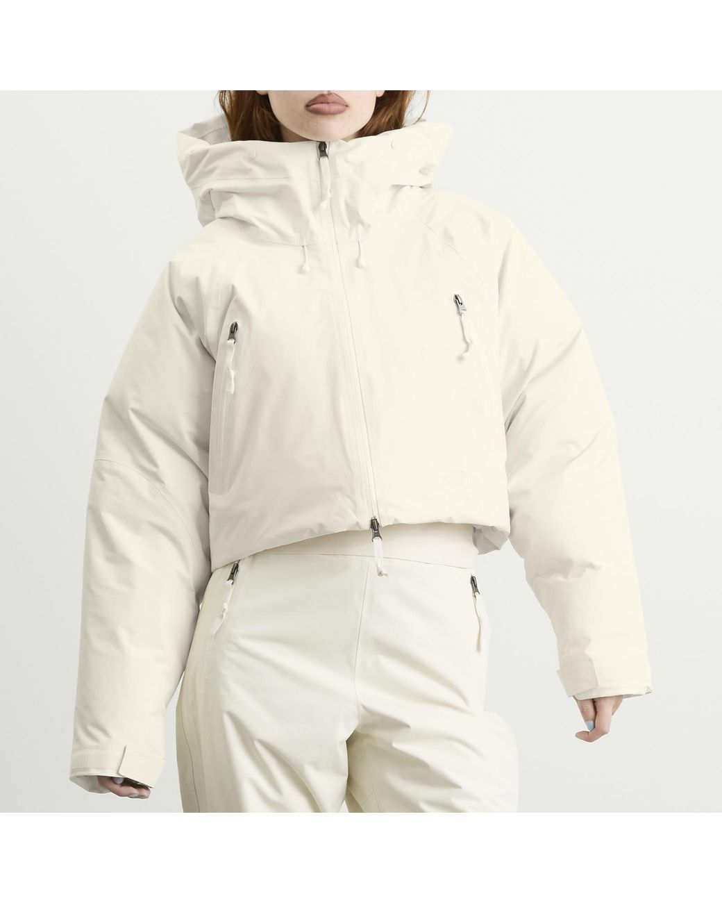 The North Face Natural X Skims W Crop Insulated Jacket