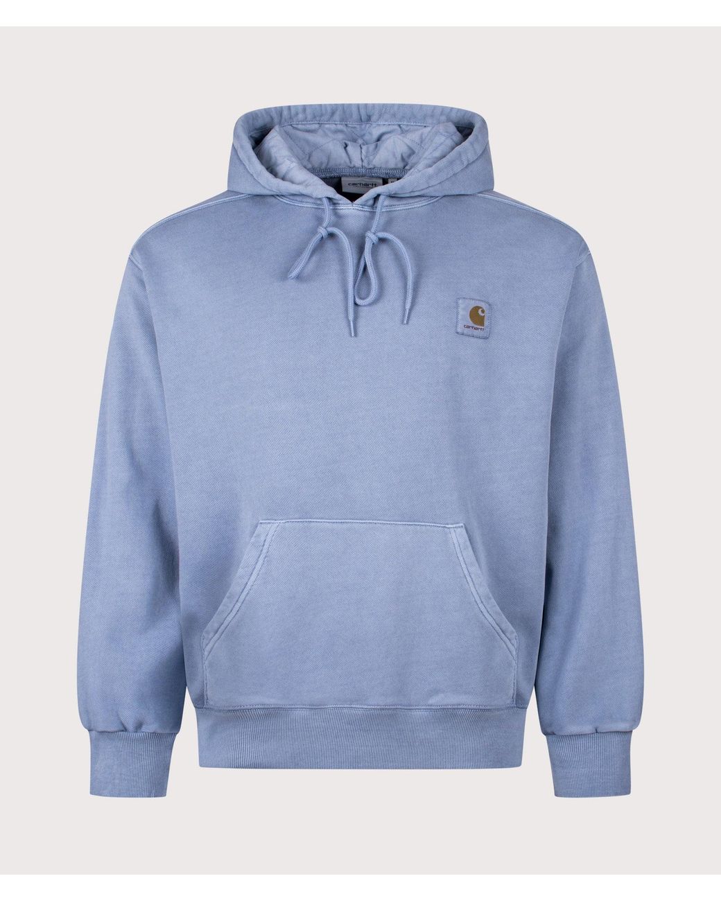 Carhartt Blue Balloon Fit Nelson Hoodie (Fits Big To Size) for men