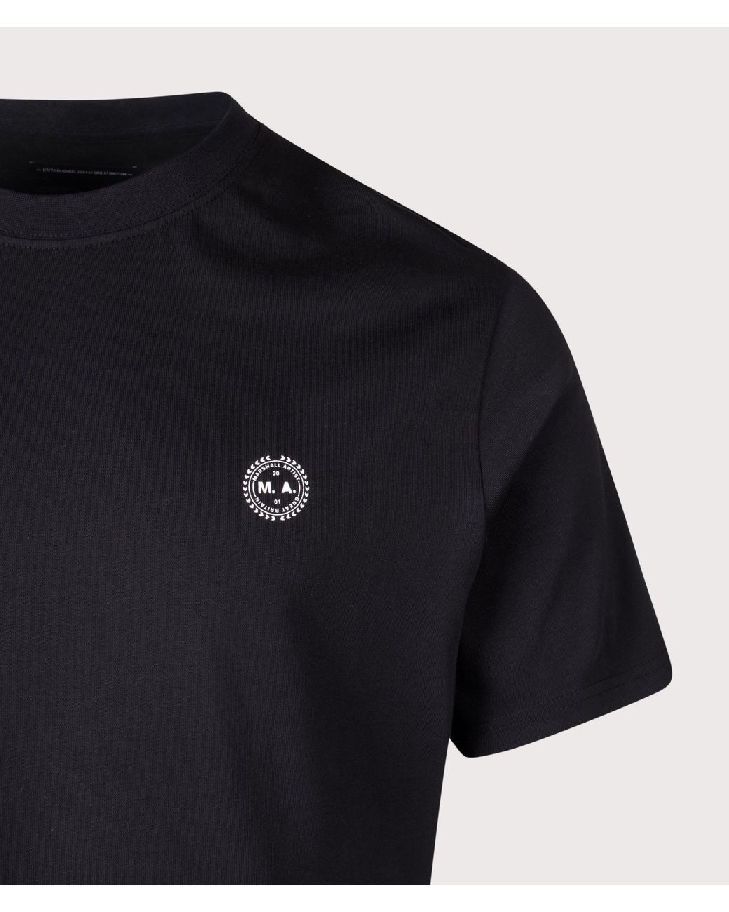 Marshall Artist Black Delta T-Shirt for men