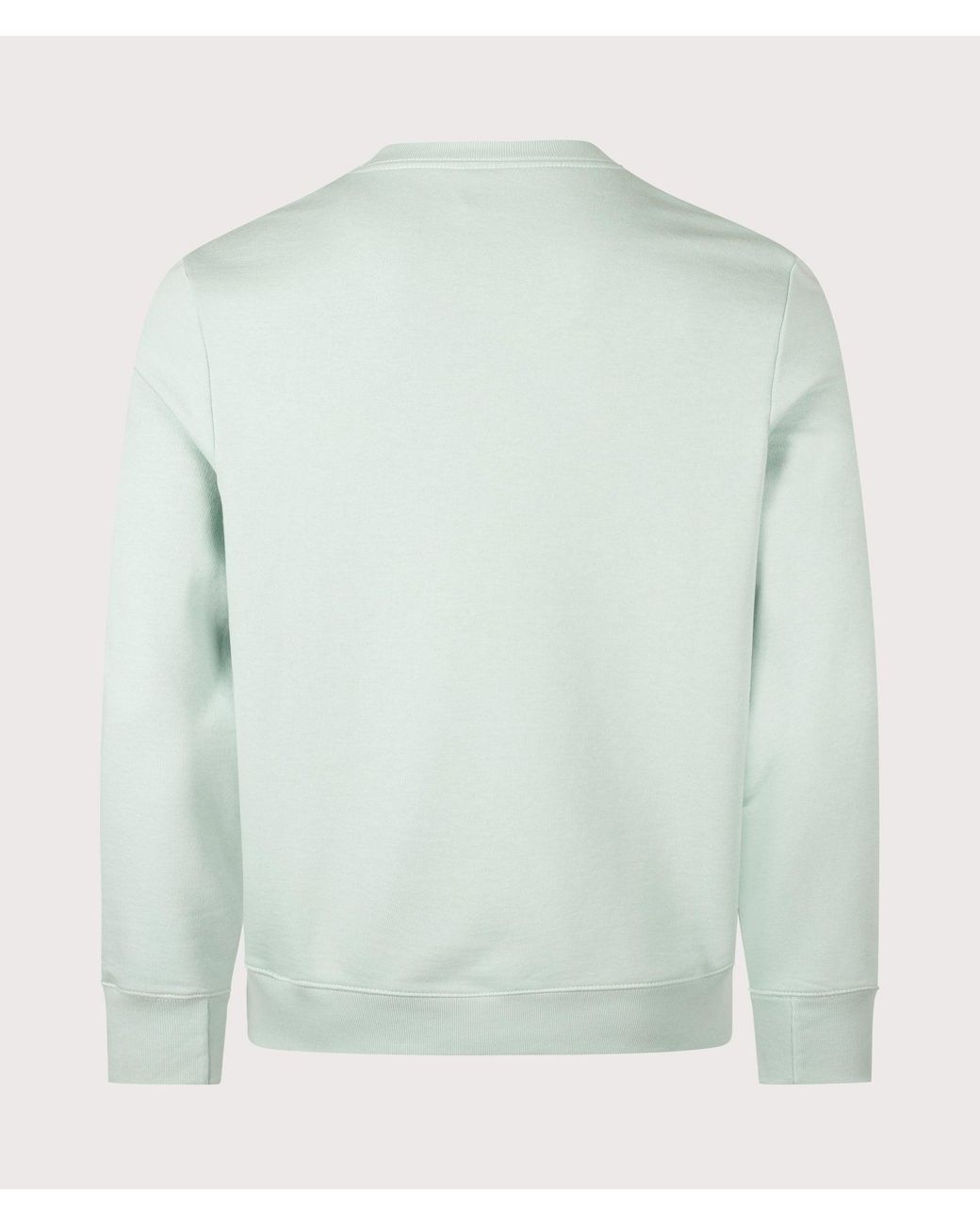 Paul Smith Green Regular Fit Organic Cotton Zebra Logo Sweatshirt for men