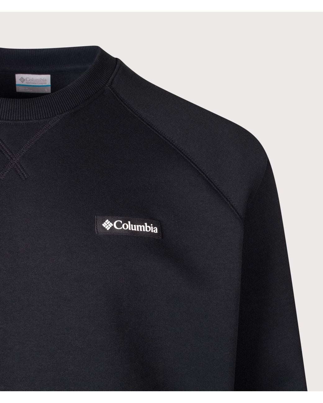 Columbia Blue Regular Fit Dry Creek Heavyweight Crew Sweatshirt for men