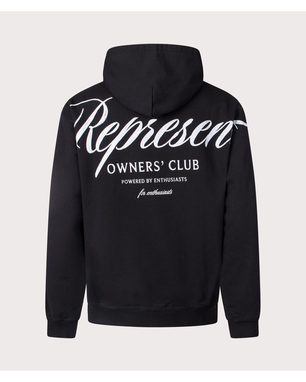 Represent Black Owners Club Script Hoodie for men