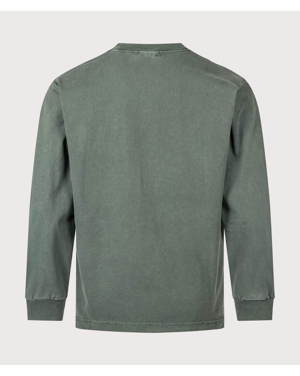 Carhartt Green Loose Fit Vista Long Sleeve T-Shirt for men