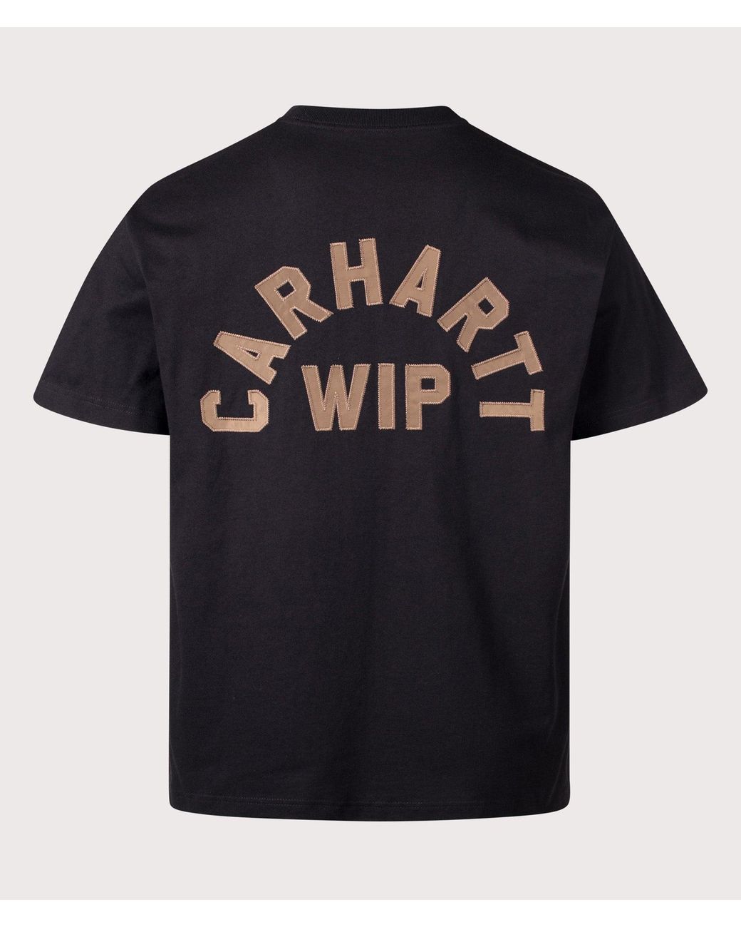 Carhartt Black Loose Fit Arch Script T-Shirt for men
