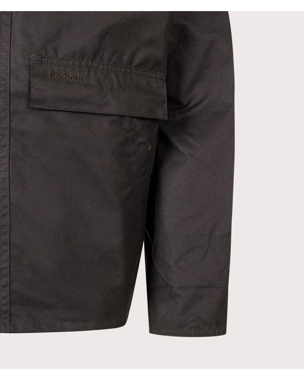 Barbour Gray Barbour Icons Spey Wax Jacket for men