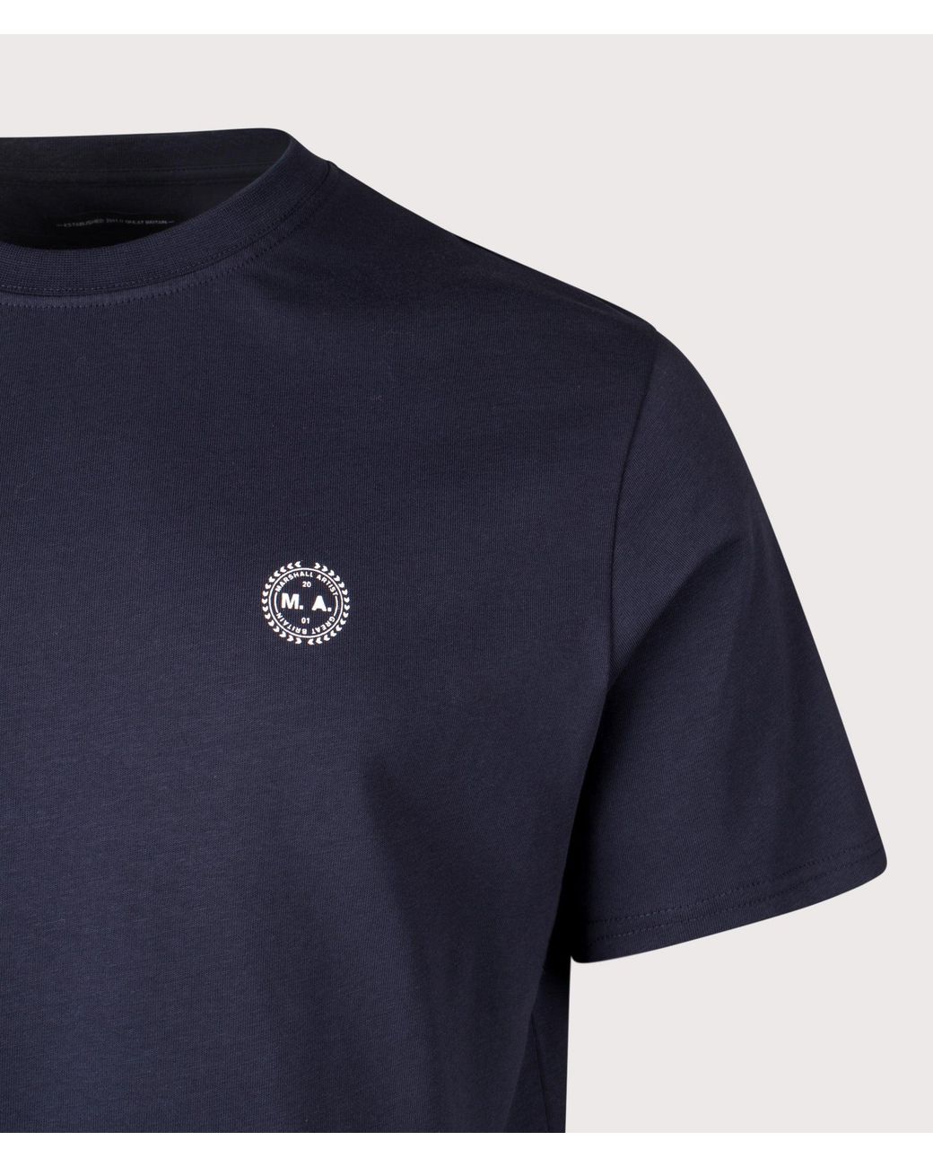 Marshall Artist Blue Delta T-Shirt for men