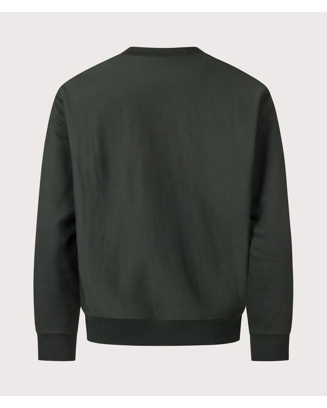 Carhartt Green Loose Fit American Script Sweatshirt for men