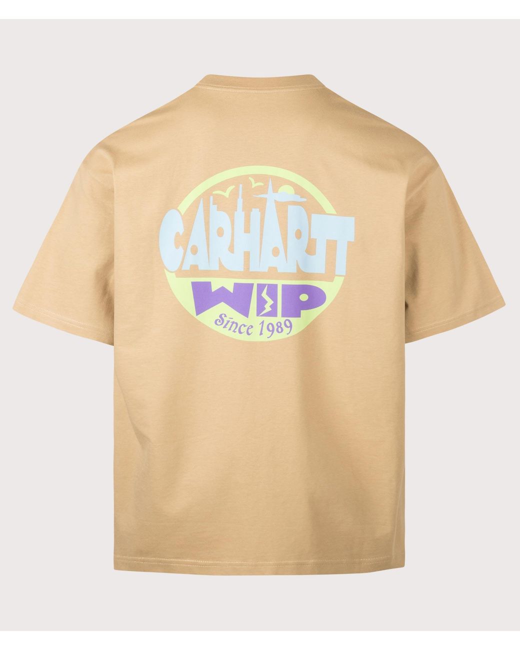 Carhartt Natural Oversized Fit Luggage Label T-Shirt for men