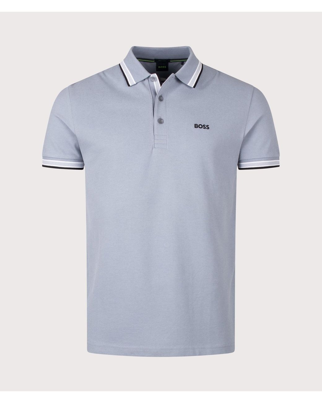 Boss Blue Regular Fit Paddy Polo Shirt for men