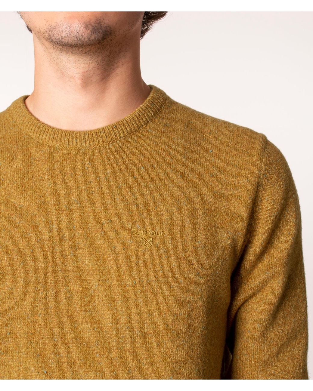 Barbour Brown Tisbury Jumper for men