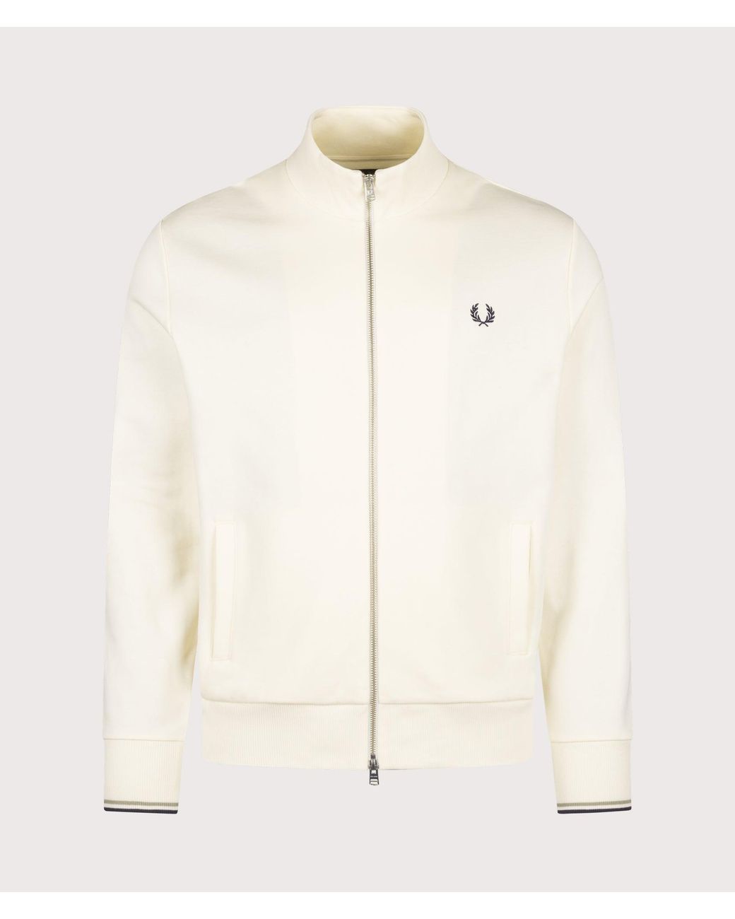 Fred Perry Natural Regular Fit Track Top for men