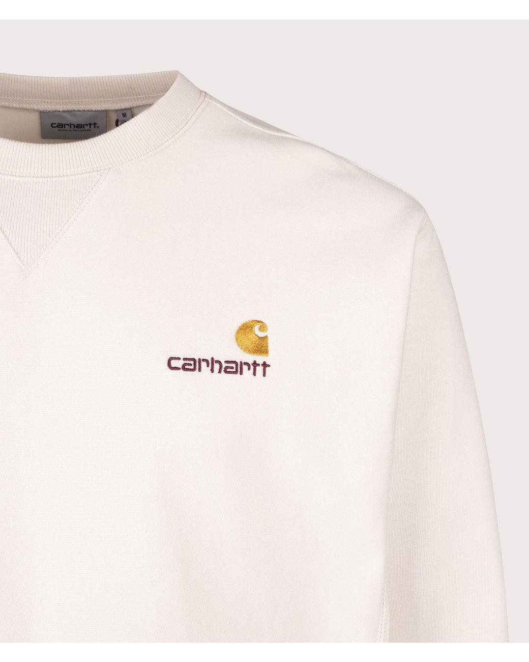 Carhartt Natural Loose Fit American Script Sweatshirt for men