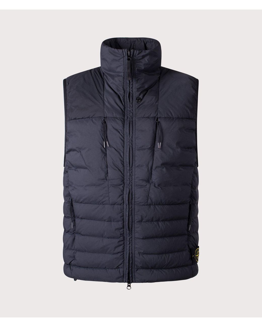 Stone Island Blue Seamless Tunnel Nylon Down-Tc Vest for men