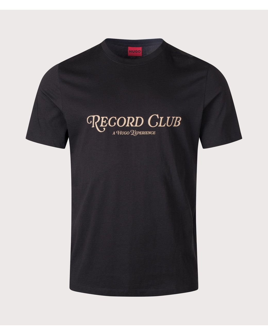 HUGO Black Regular Fit Durectee T-Shirt for men