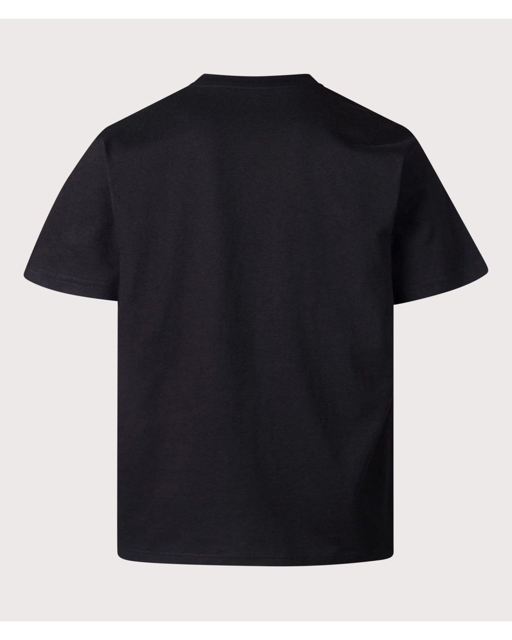 Carhartt Black Loose Fit American Script T-Shirt for men