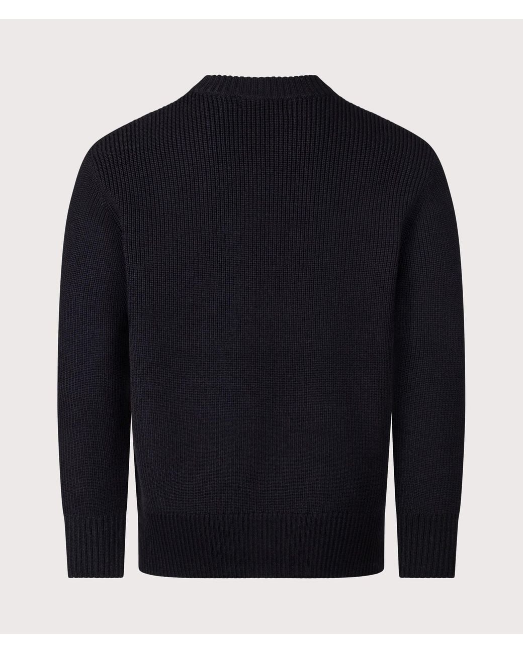 Fred Perry Blue Regular Fit Fisherman Jumper for men