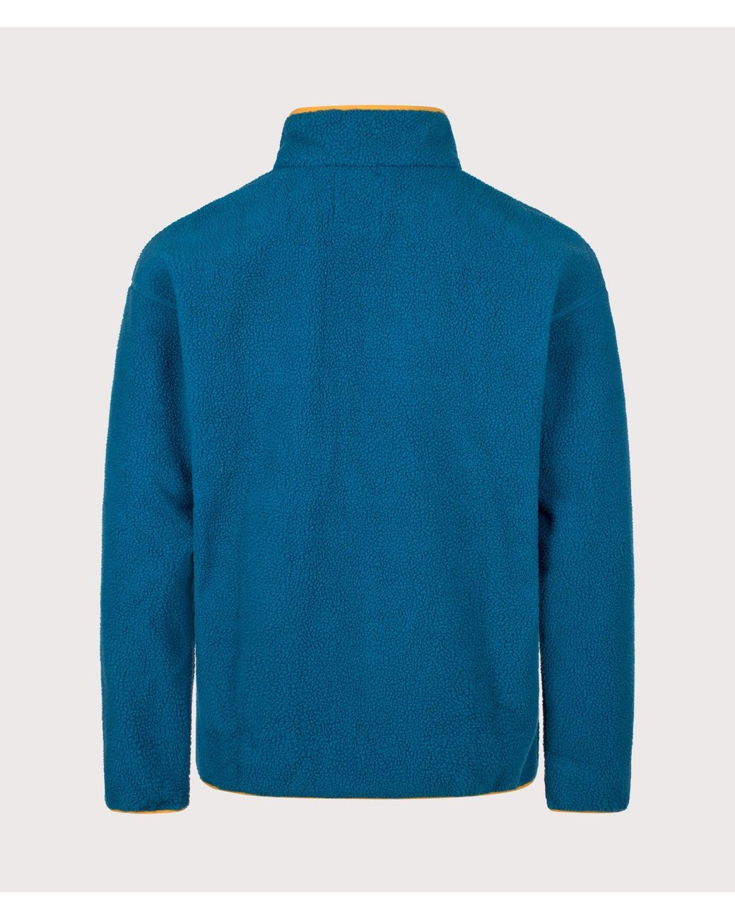 Columbia Blue Regular Fit Helvetia Ii Half Snap Fleece for men