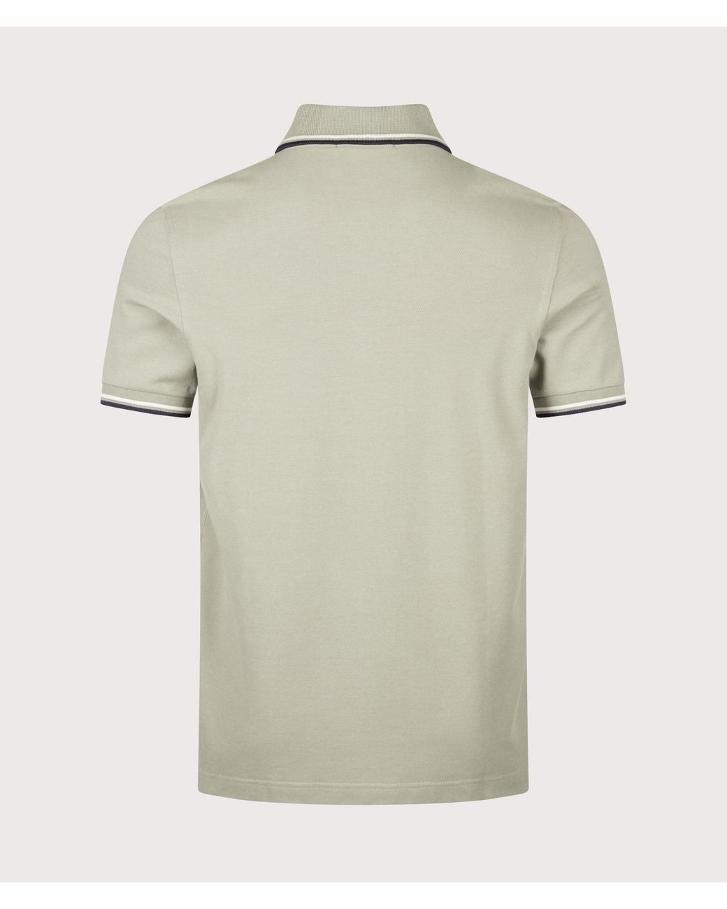 Fred Perry Natural Regular Fit Twin Tipped Polo Shirt for men