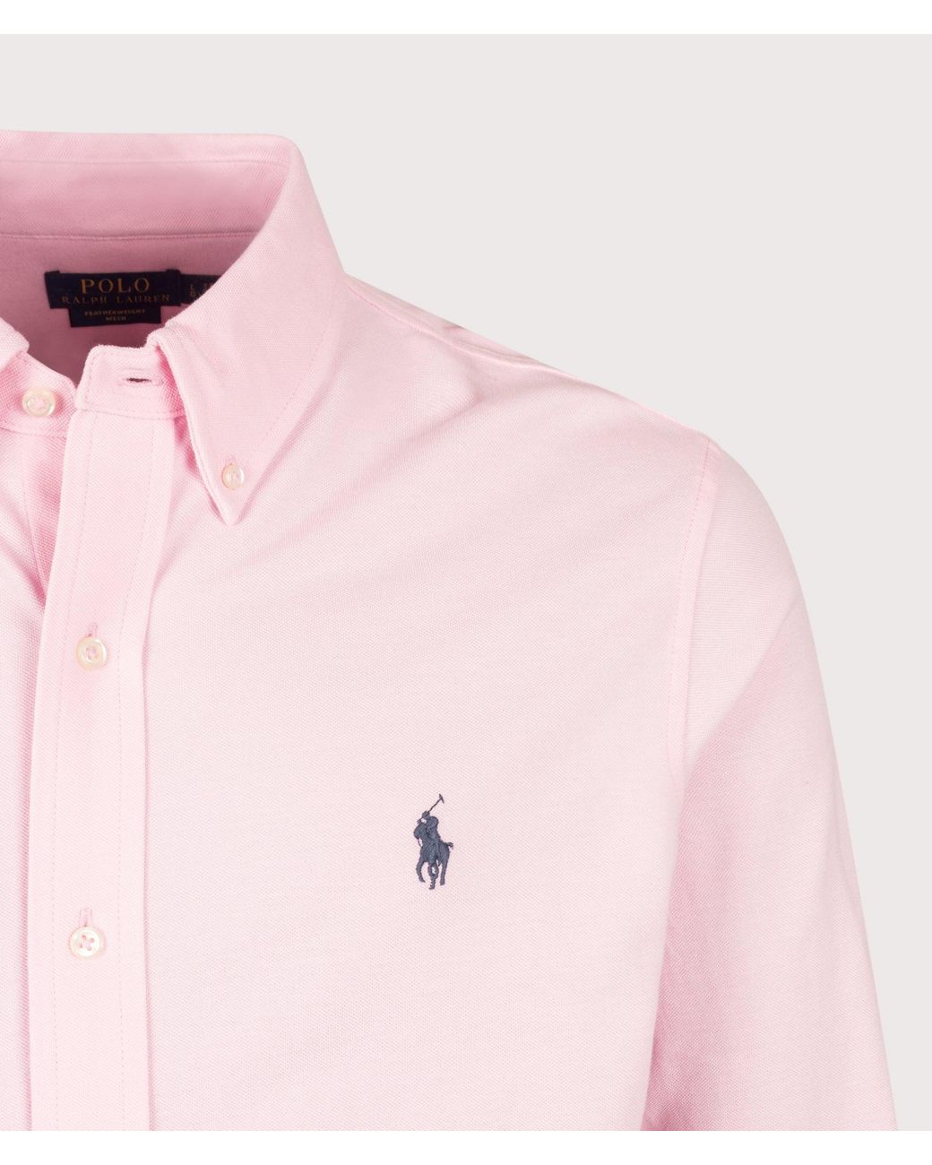 Polo Ralph Lauren Pink Relaxed Fit Featherweight Mesh Shirt for men
