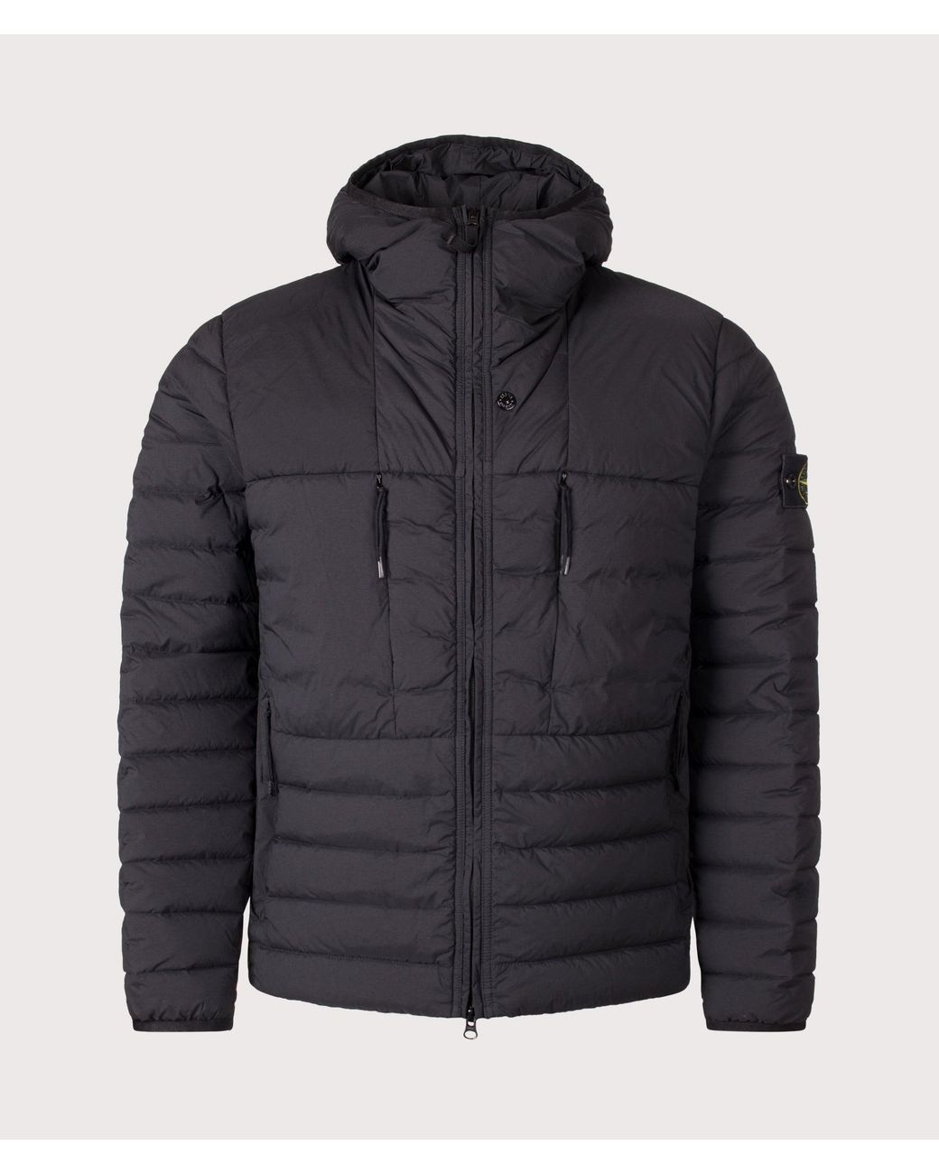 Stone Island Blue Seamless Tunnel Nylon Down-Tc Jacket for men