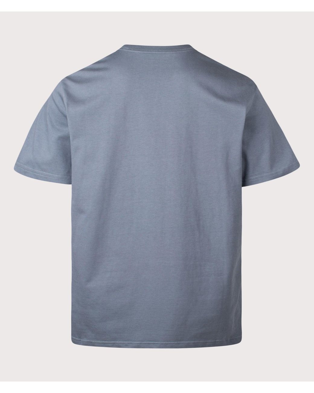 Carhartt Blue Loose Fit Chase T-Shirt for men
