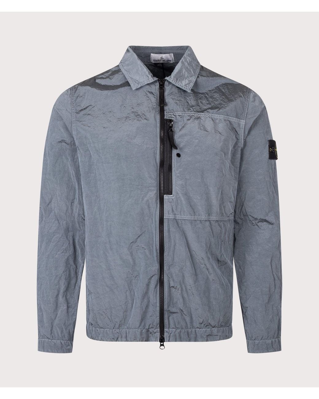 Stone Island Blue Nylon Metal for men