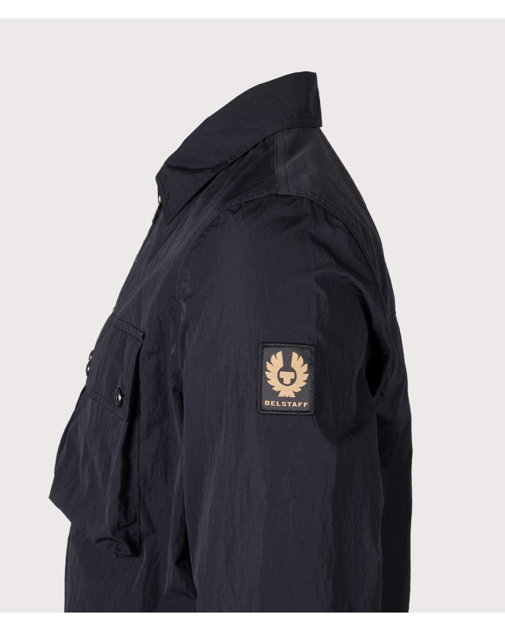 Belstaff Blue Regular Fit Tourer Overshirt for men