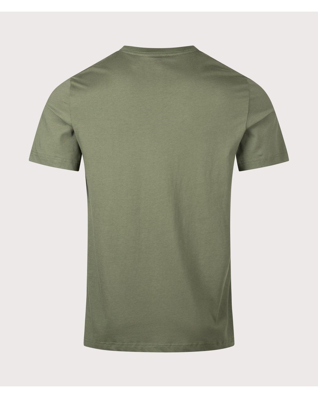 Paul Smith Green Regular Fit Zebra T-Shirt for men