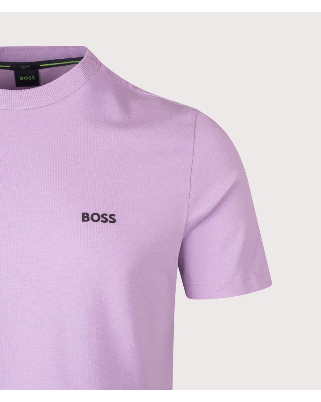 Boss Pink Regular Fit Crew Neck Tee T-Shirt for men