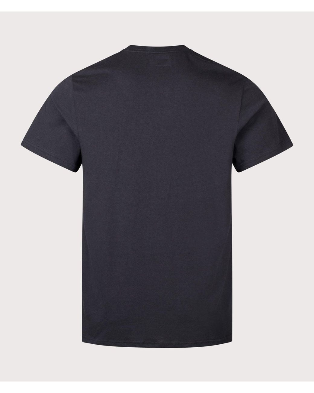 Columbia Blue Regular Fit Csc Basic Logo T-Shirt for men