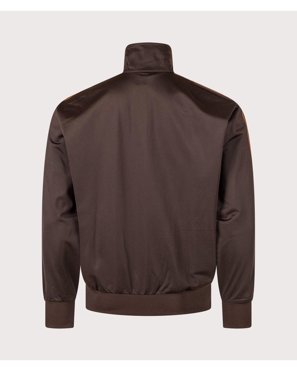 Adidas Originals Brown Loose Fit Firebird Track Top (Fits Big To Size) for men