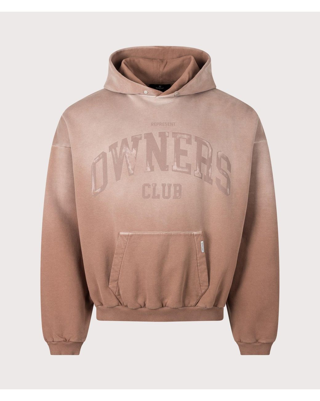 Represent Brown Oversized 2.0 Fit Owners Hoodie for men