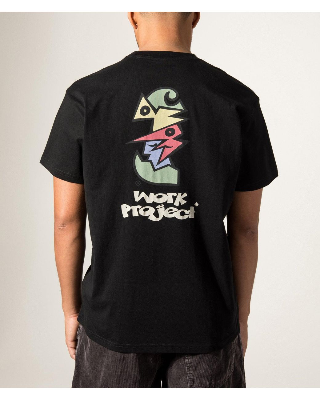 Carhartt Black Loose Fit Cubist T-Shirt for men